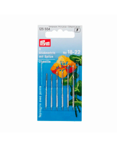Aghi lana con punta N.24 0,80x37mm