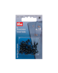 Ganci ed occhielli ottone N.13 nero