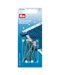 Spilli testa piatta macramè 1,15x55mm