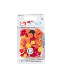 Bottoni pressione Love 13,6mm