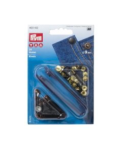 Rivetti 9mm rame antico/ossido