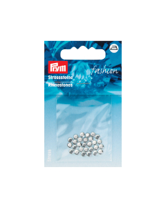 Strass ferro rotondo 4mm argento