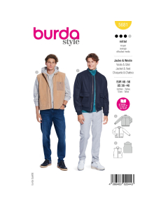 Cartamodello-Blouson-Gilet