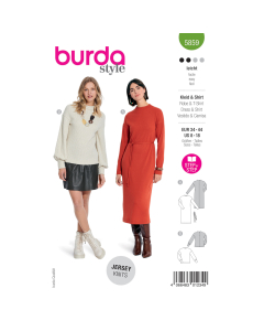 Cartamodello-Vestito e top