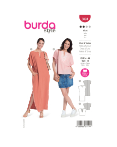 Cartamodello-Dress e Tunic Top