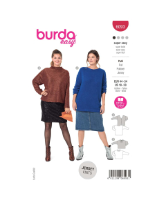 Cartamodello-Maglia con spacco e fiocco
