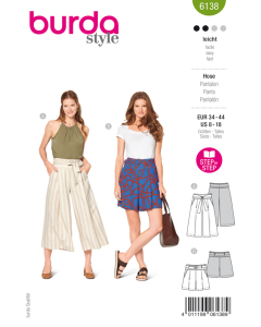 Cartamodello-Culottes Pantaloni