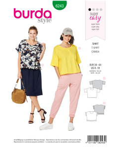 Top - Scollo tondo -Boxy Shape - Frills