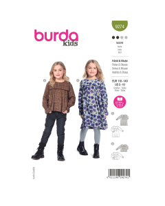 Cartamodello-Abito, Blusa -Drappeggio