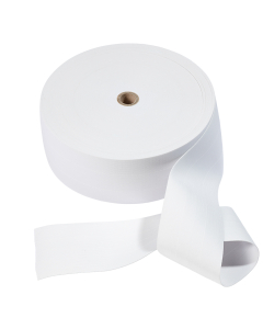 Nastro elastico soffice 100mm bianco