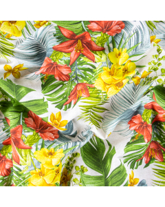 HALF PANAMA FIORI TROPICALI