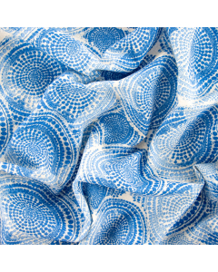 LONETA MANDALA AZUL 140 x 50 cm