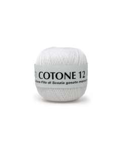 FILO UNCINETTO COTONE N.12 GOM.DA 100G