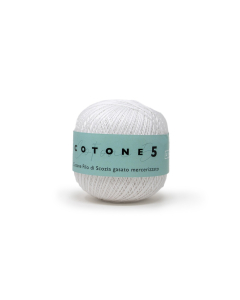 FILO UNCINETTO COTONE N.5 GOM.DA 100G