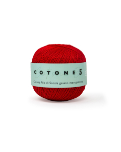 FILO UNCINETTO COTONE N.5 GOM.DA 100G