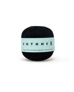 FILO UNCINETTO COTONE N.5 GOM.DA 100G