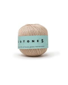 FILO UNCINETTO COTONE N.5 GOM.DA 100G