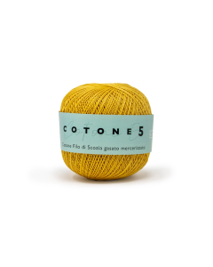 FILO UNCINETTO COTONE N.5 GOM.DA 100G