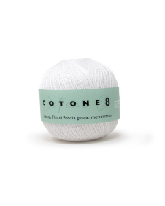 FILO UNCINETTO COTONE N.8 GOM.DA 100G