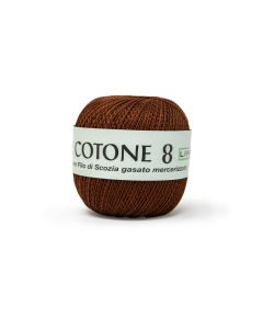 FILO UNCINETTO COTONE N.8 GOM.DA 100G