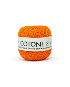 FILO UNCINETTO COTONE N.8 GOM.DA 100G