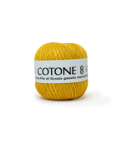 FILO UNCINETTO COTONE N.8 GOM.DA 100G