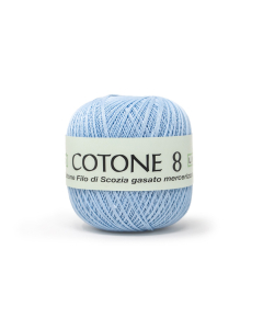 FILO UNCINETTO COTONE N.8 GOM.DA 100G