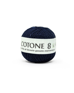 FILO UNCINETTO COTONE N.8 GOM.DA 100G