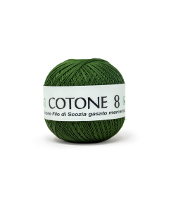 FILO UNCINETTO COTONE N.8 GOM.DA 100G