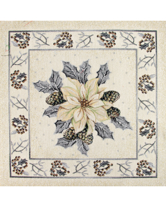 PANNELLI 47X47 CM STELLA NATALE LUREX