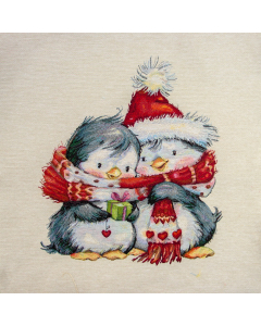 Pannelli 47x47 pinguini Natale