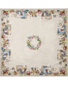 Tovaglia piazzata 140x140 Normandia