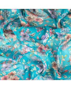 CHIFFON NICOLETTA LUREX FIORI