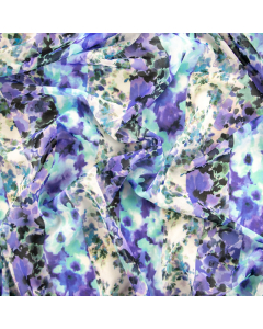 CHIFFON CREPE NICOLETTA FIORITURA