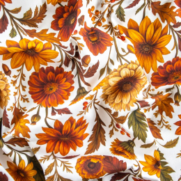 DRILL COTONE DIGITALE BOUQUET