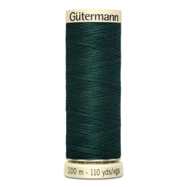 Filo Da Cucire Gutermann Tutto Il Filo - Poliestere, Arancione Brillante, 100m, Per Macchina E Mano