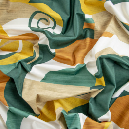 Tessuto Da Tappezzeria Con Motivo Geometrico Colorato Chevron - Foto 3