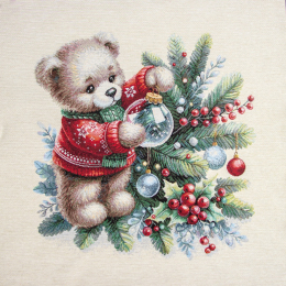 PANNELLI 47X47 CM ORSETTO NATALE