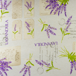 PASSATOIA STAMPATA LAVANDA