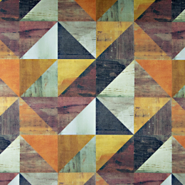 PASSATOIA STAMPATA TRIANGOLI VINTAGE