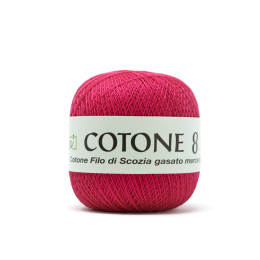 FILO UNCINETTO COTONE N.8 GOM.DA 100G