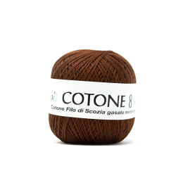 FILO UNCINETTO COTONE N.8 GOM.DA 100G