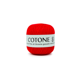 FILO UNCINETTO COTONE N.8 GOM.DA 100G