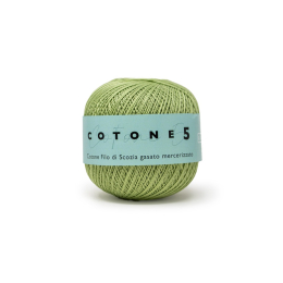 FILO UNCINETTO COTONE N.5 GOM.DA 100G
