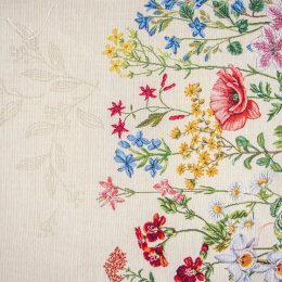 Runner piazzato 40x100 fiori campo