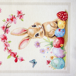 RUNNER PIAZZATO 40X100 PASQUA FIORITA