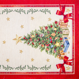 Runner piazzato 47x140 feliz Navidad