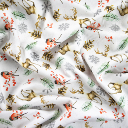 BABY COTONE DIGITALE CERVI NATALE