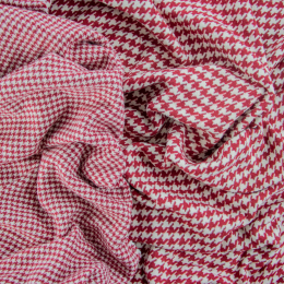 CAPPOTTO PIED POULE DOUBLE FACE