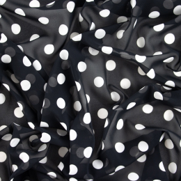 CHIFFON CREPE NICOLETTA POIS GRANDI